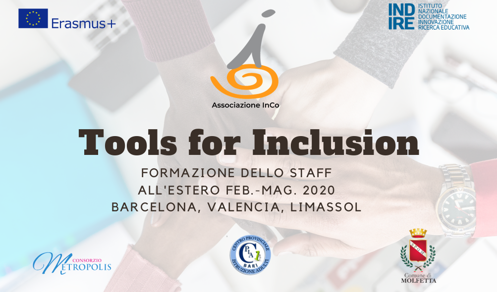 Logo progetto Tools for inclusion